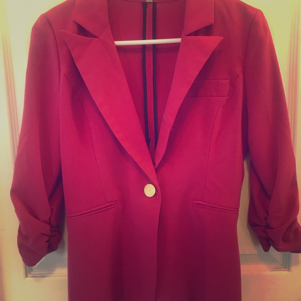 Womens pink blazer